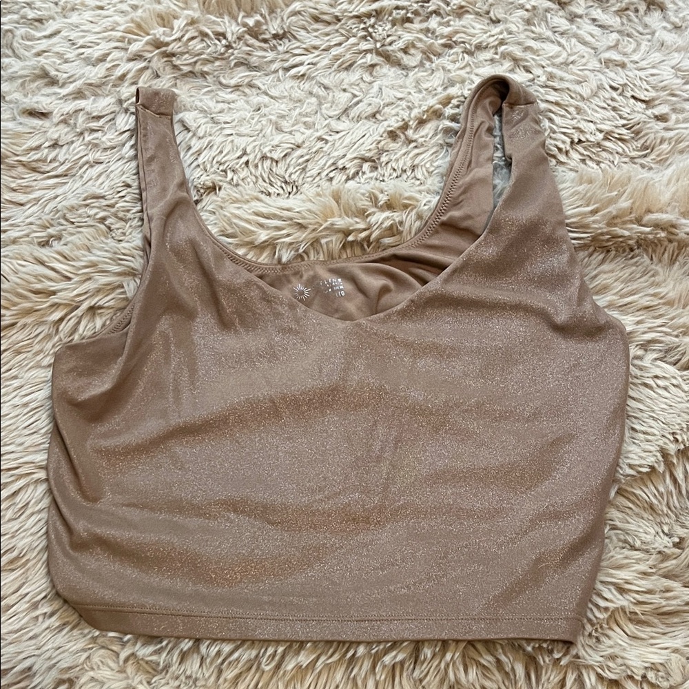Aerie Tan Bra, Size Large